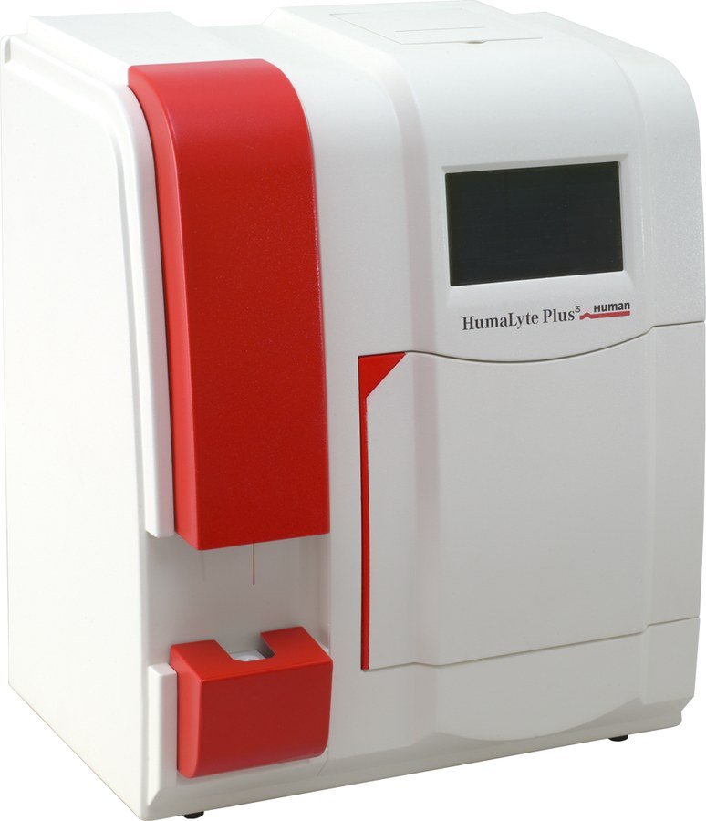Analisador de íons seletivos Humalyte Plus 3